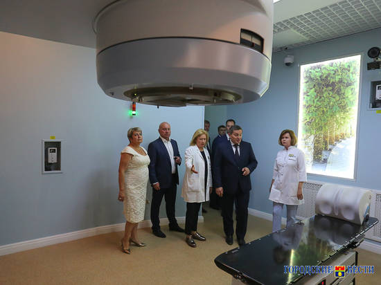 В волгоградском онкодиспансере заработало уникальное оборудование, прицельно «бьющее» по раковым клеткам