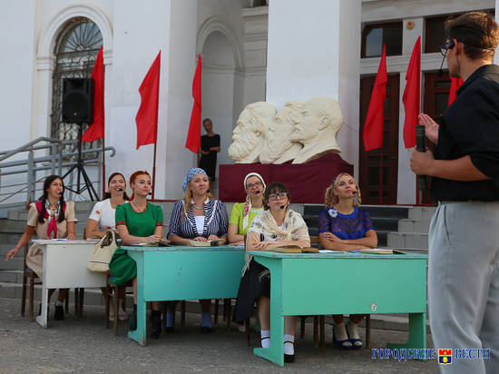 В Волгограде «оживили» историю восстановления Сталинграда