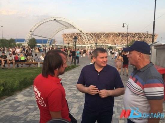 Андрей Бочаров пообщался с волгоградцами на фестивале «Берег-2019»