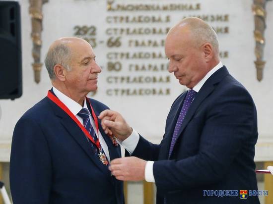 Александр Струков стал почетным гражданином Волгограда