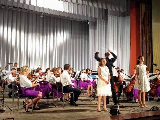 Детский симфонический оркестр Волгограда выступил в Северной Осетии