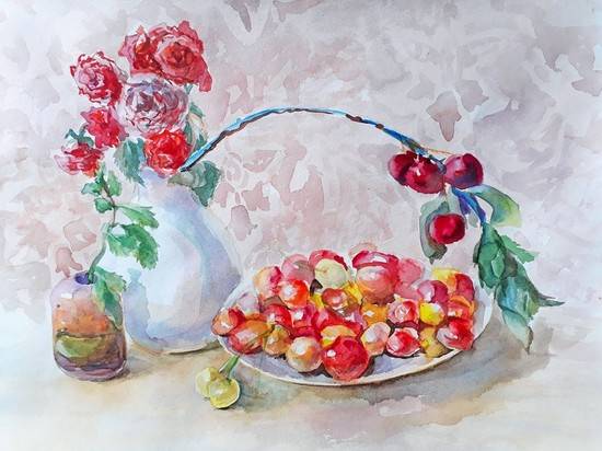 В областной библиотеке открывается выставка Ольги Поляковой "Моменты"