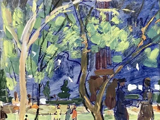 В выставочном зале музея ИЗО покажут живопись Лосева из частной коллекции