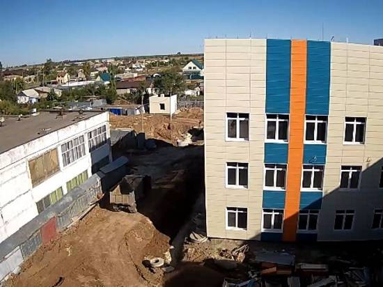 Под Волгоградом строят новую школу в рамках нацпроекта