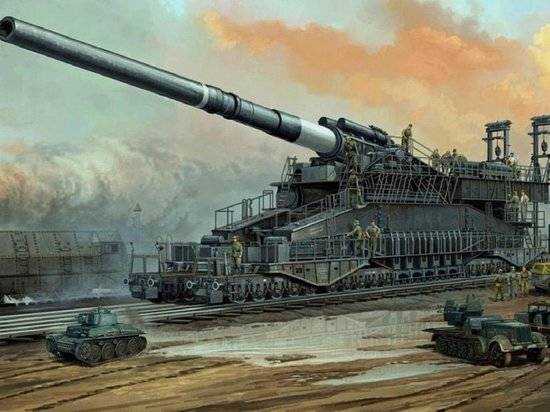 Волгоградец показал пушку времен войны с гигантским 7-тонным снарядом