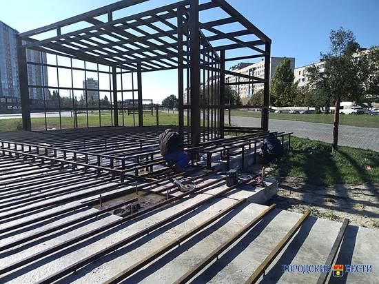 Благоустройство парка «Юбилейный» в Волгограде завершат к ноябрю