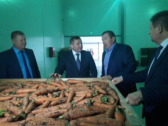 В Среднеахтубинском районе запускают современное овощехранилище