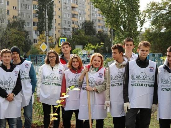 Волгоградские единороссы вместе со школьниками дали старт акции «Классный лес»