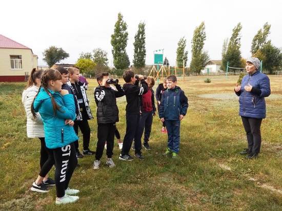 Волгоградские школьники присоединились к всемирным дням наблюдения птиц