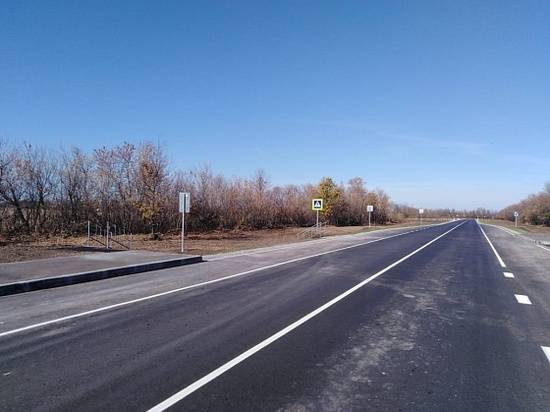 В Волгоградской области между двумя хуторами появилась новая дорога