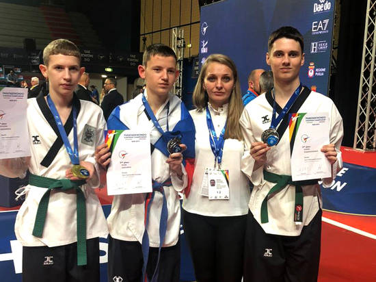 Волгоградцы завоевали три медали на чемпионате Европы по паратхэквондо ВТФ