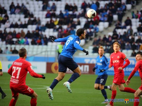 «Ротор» победил красноярский «Енисей»футбол ротор фнл енисей