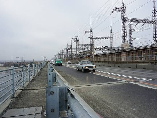 Движение транспорта на Волжской ГЭС восстановлено по всем полосам