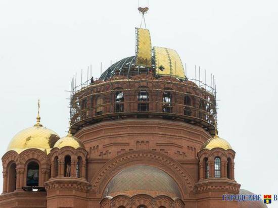 Главный купол собора Александра Невского смонтируют до конца декабря