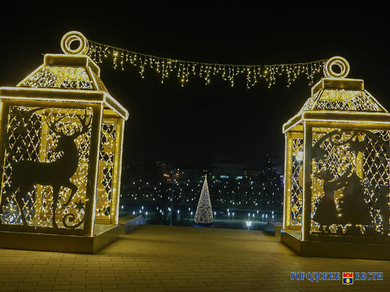 В новогоднюю ночь в Волгограде ожидается мокрый снег с дождем