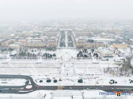 В Рождество на Волгоград может обрушиться снегопад