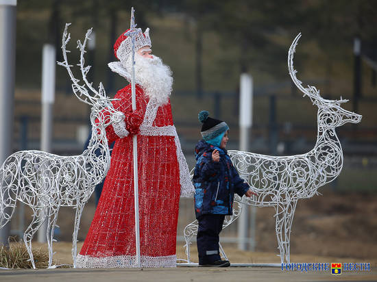 В Рождество в Волгограде устроят огненное, световое и лазерное шоу