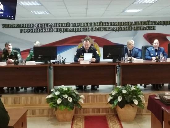 В Управлении Росгвардии по Волгоградской области подвели итоги