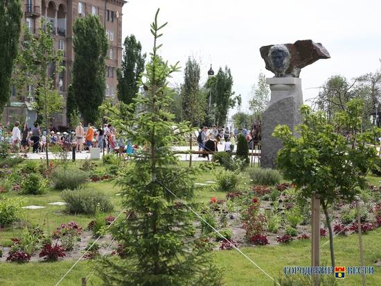 В этом году в Волгограде благоустроят еще восемь общественных пространств