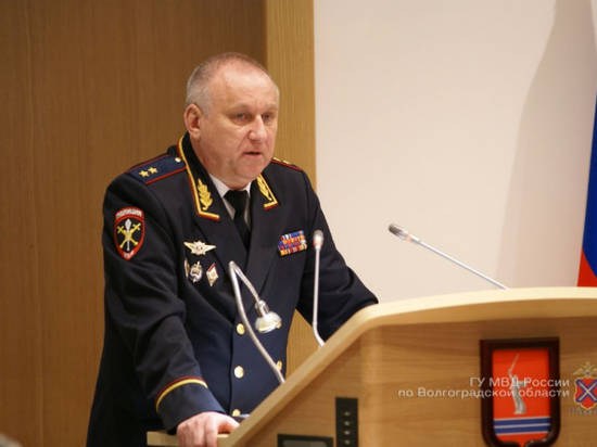 Главный полицейский Волгоградской области отмечает 62-летие