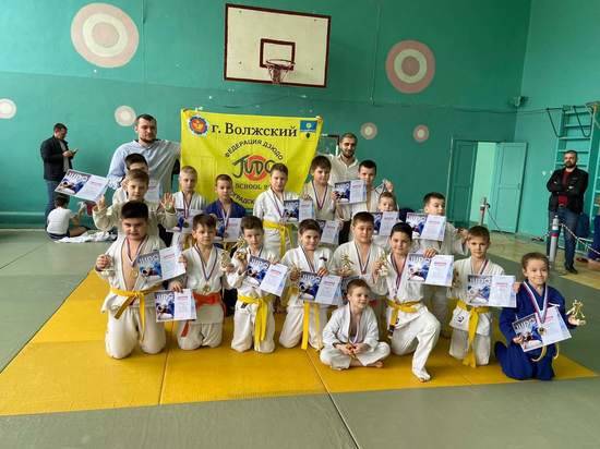 В Волгоградской области прошли соревнования юных дзюдоистов