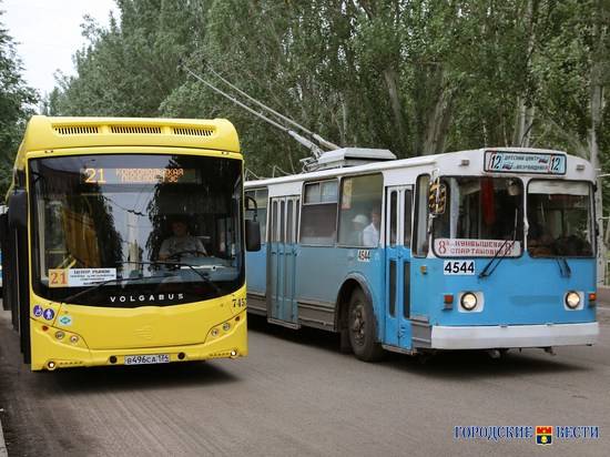 Транспорт Волгограда на следующей неделе будет работать в режиме выходного дня