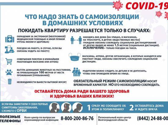 Роспотребнадзор посоветовал волгоградцам, как справиться со стрессом в самоизоляции