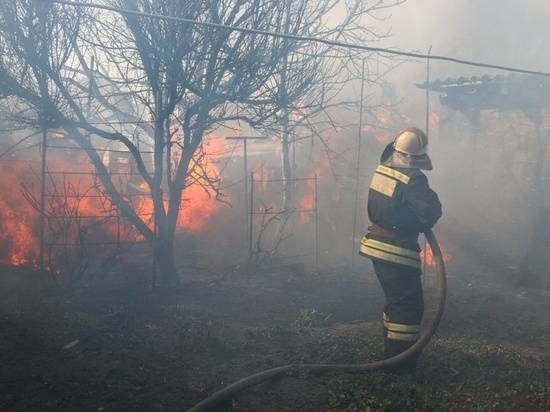 На территории Волгоградской области объявлена высокая пожароопасность