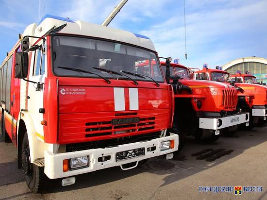 В Волгоградской области пожарные получили новую технику