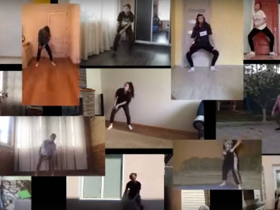 Волгоградские чемпионы мира танцуют в онлайн режиме