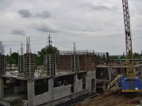 В Волгоградской области строят детский сад на 140 мест