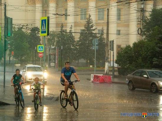 Всю неделю в Волгограде ожидаются сильные дожди