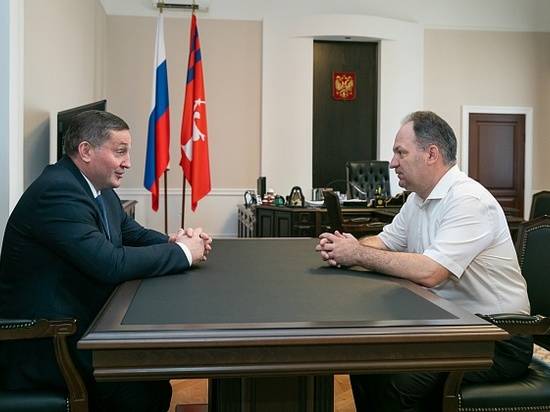 Губернатор Андрей Бочаров провел рабочую встречу с новым председателем областного суда