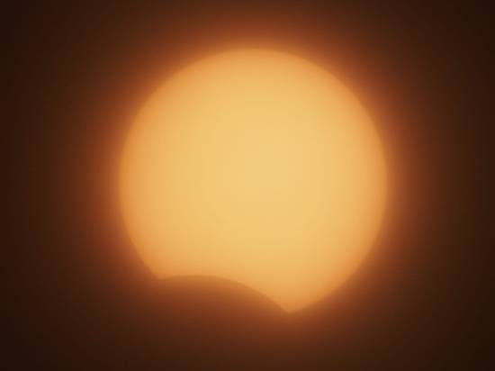 Волгоградский планетарий показал фото сегодняшнего затмения
