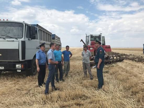 МЧС проводит рейды в фермерских хозяйствах Волгоградской области