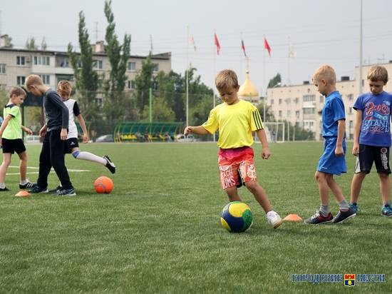 На стадионе «Пищевик» в Волгограде началась замена покрытия футбольного поля