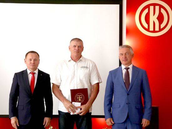 Сотрудники «Красного Октября» получили награды от гордумы Волгограда