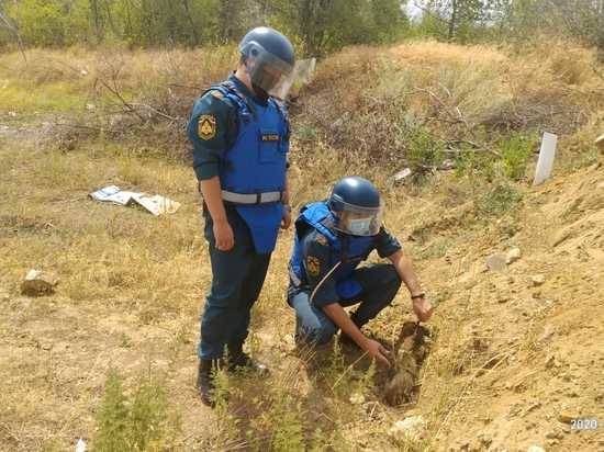В Волгограде нашли фугасную бомбу