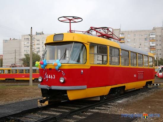 В Волгограде после ремонта путей возобновляет работу трамвай №3
