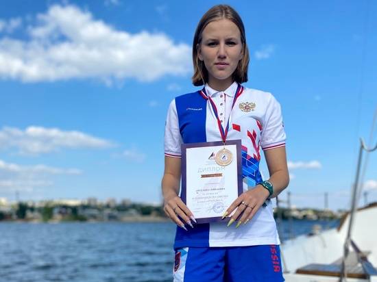 Юная волгоградская яхтсменка выиграла бронзу чемпионата России