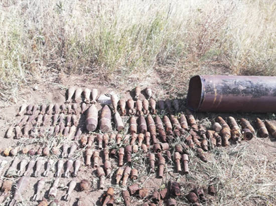 Под Волгоградом саперы уничтожили 140 боеприпасов времен ВОВ