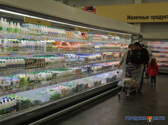 В Волгоградской области впервые за год зарегистрировали дефляцию