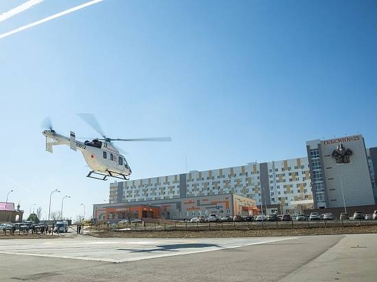 Волгоградский вертолёт санавиации совершил 1000-й вылет