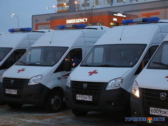 В Волгограде пассажирка скорой помощи пострадала в ДТП