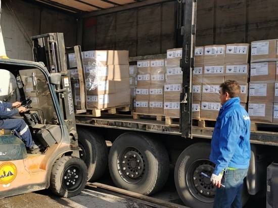Волгоградским УК бесплатно передали еще 30 тонн дезсредств для обработки подъездов