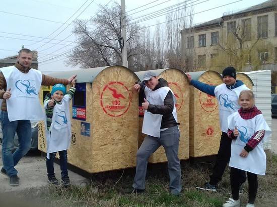 Волгоградские активисты реализовали эко-проект