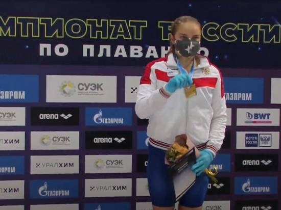 Волгоградка стала чемпионкой России по плаванию