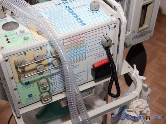 В Волгоград поступили новые аппараты для лечения коронавируса
