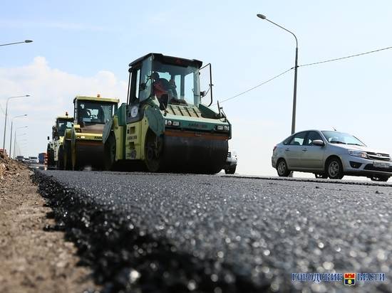 На севере Волгограда восстановили автодорогу