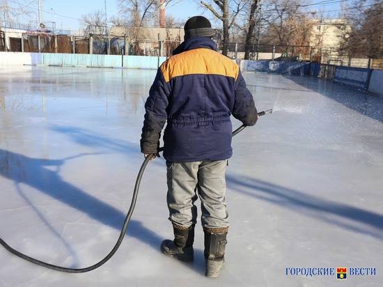 Новый ледовый каток на стадионе «Темп» откроется в Красноармейском районе Волгограда